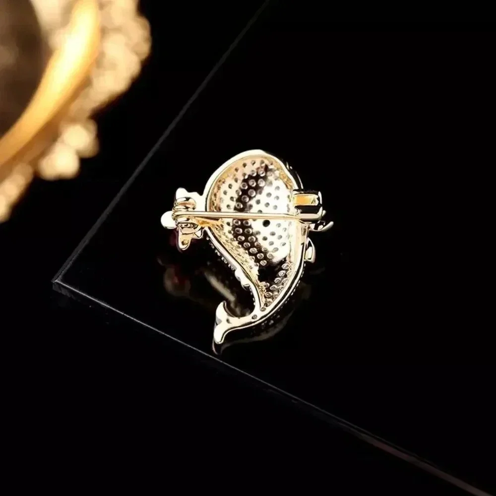 VQ Dolphin Brooch